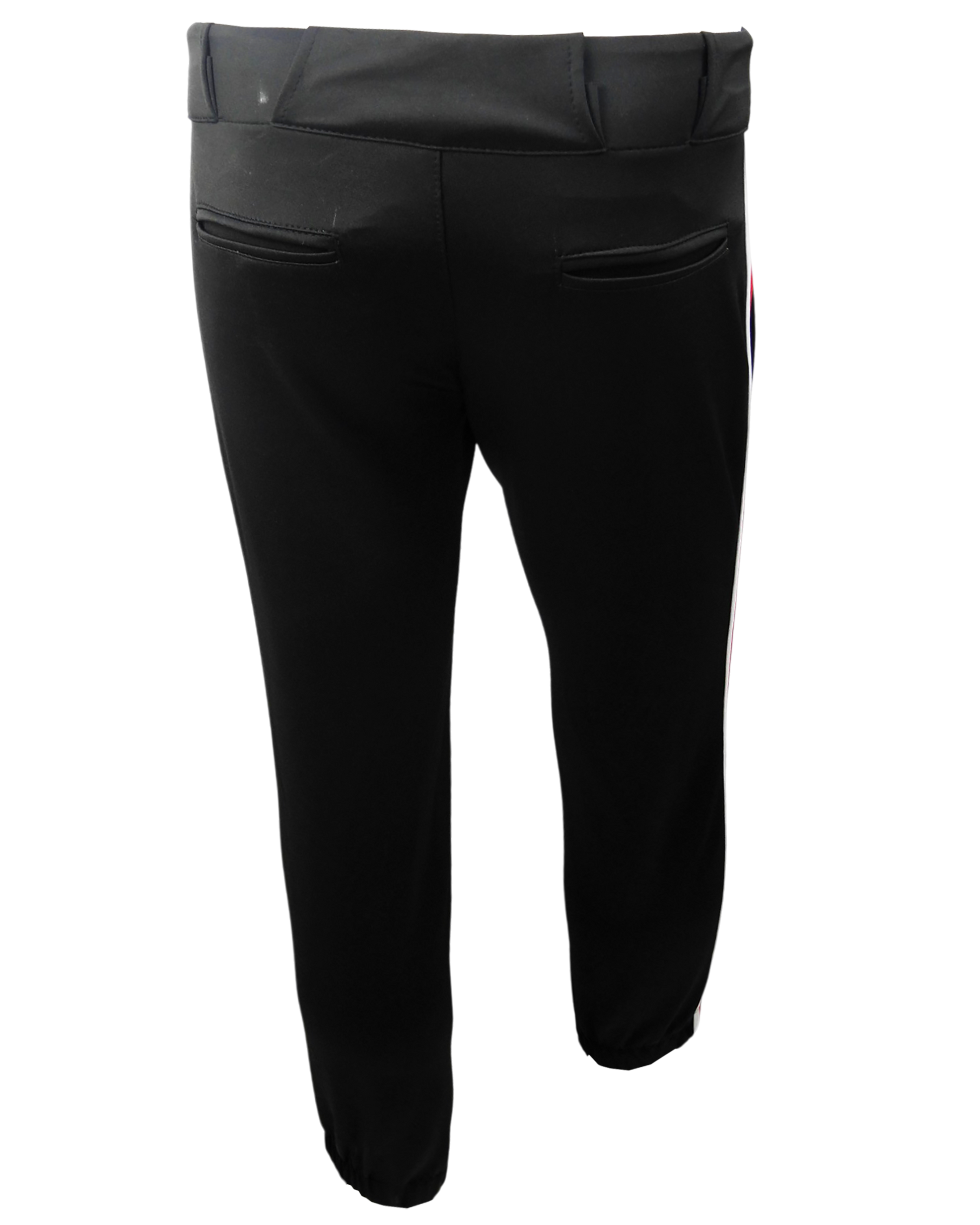 Dyed Tapered Lowrise Softball Pants w/ Braiding