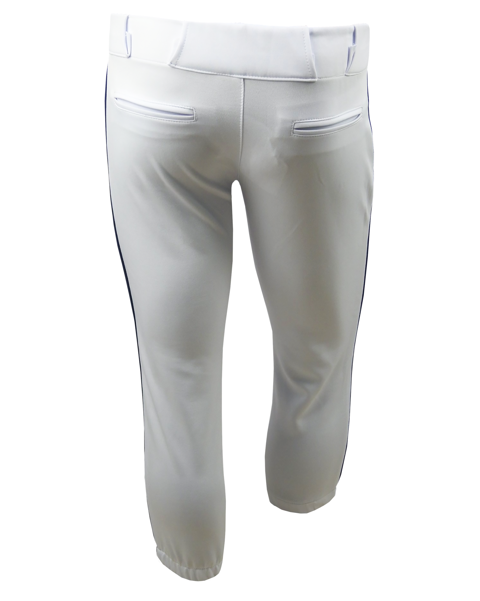Dyed Tapered Lowrise Softball Pants w/ Piping