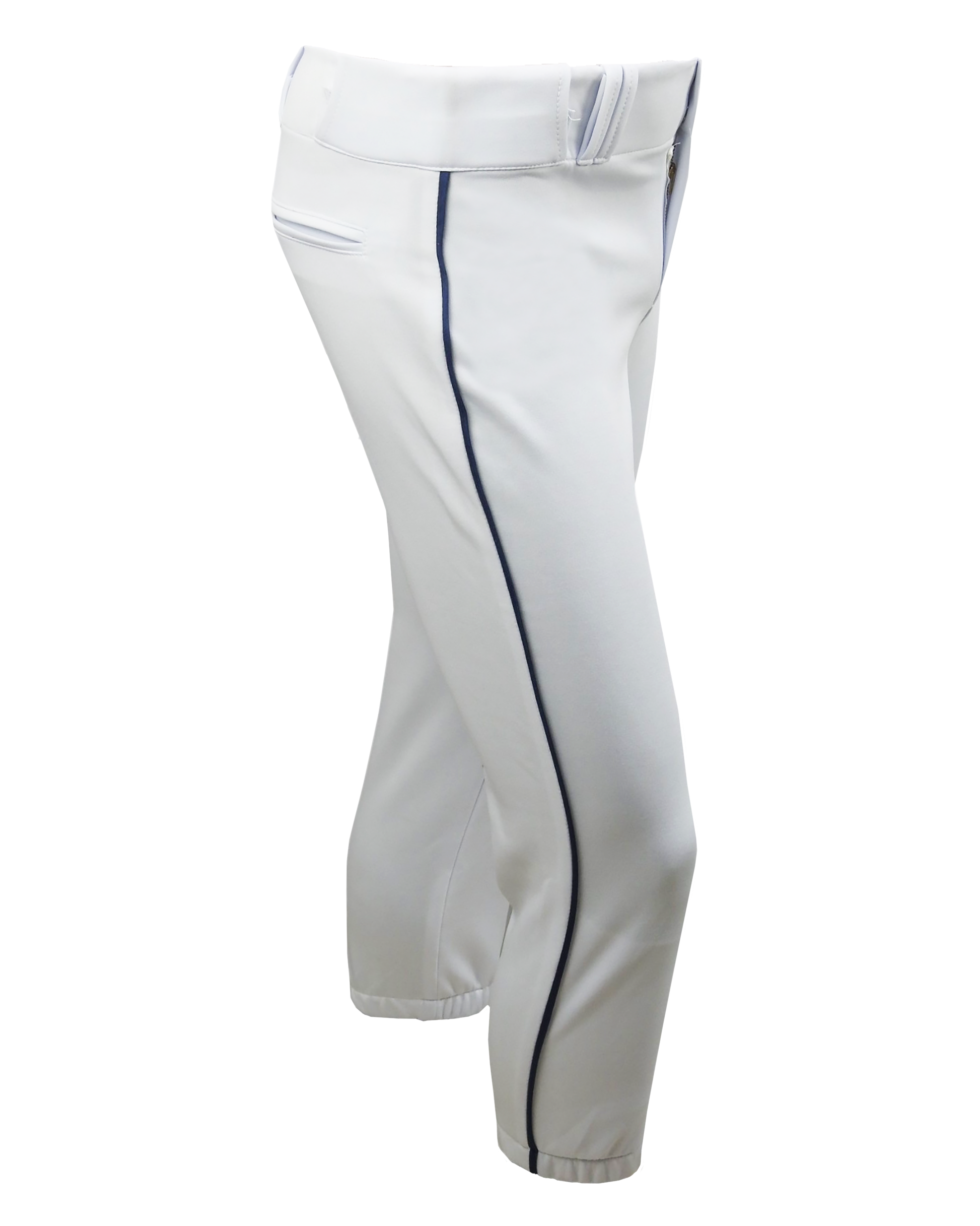 Dyed Tapered Lowrise Softball Pants w/ Piping
