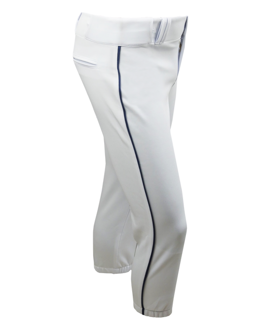Dyed Tapered Lowrise Softball Pants w/ Piping
