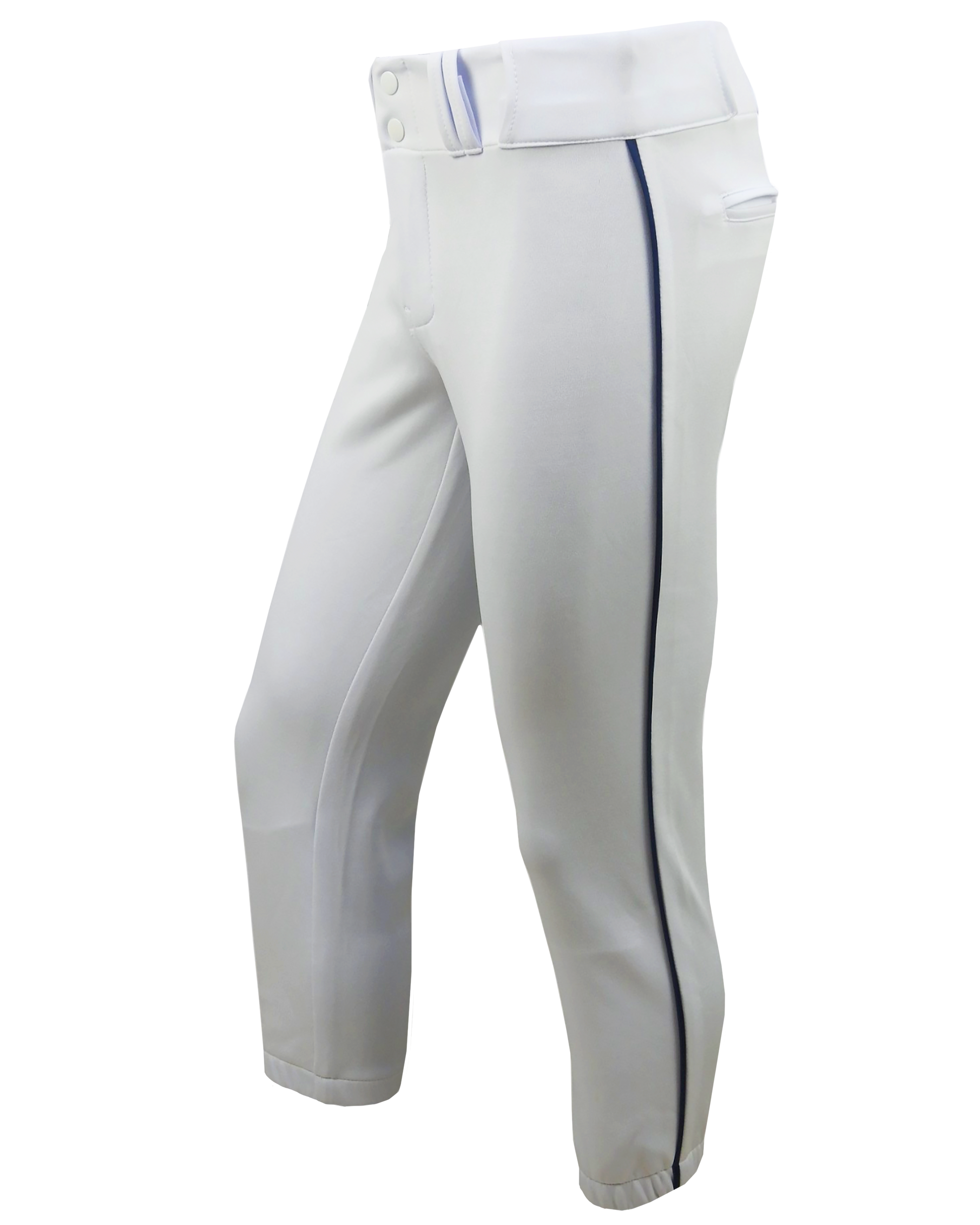 Dyed Tapered Lowrise Softball Pants w/ Piping