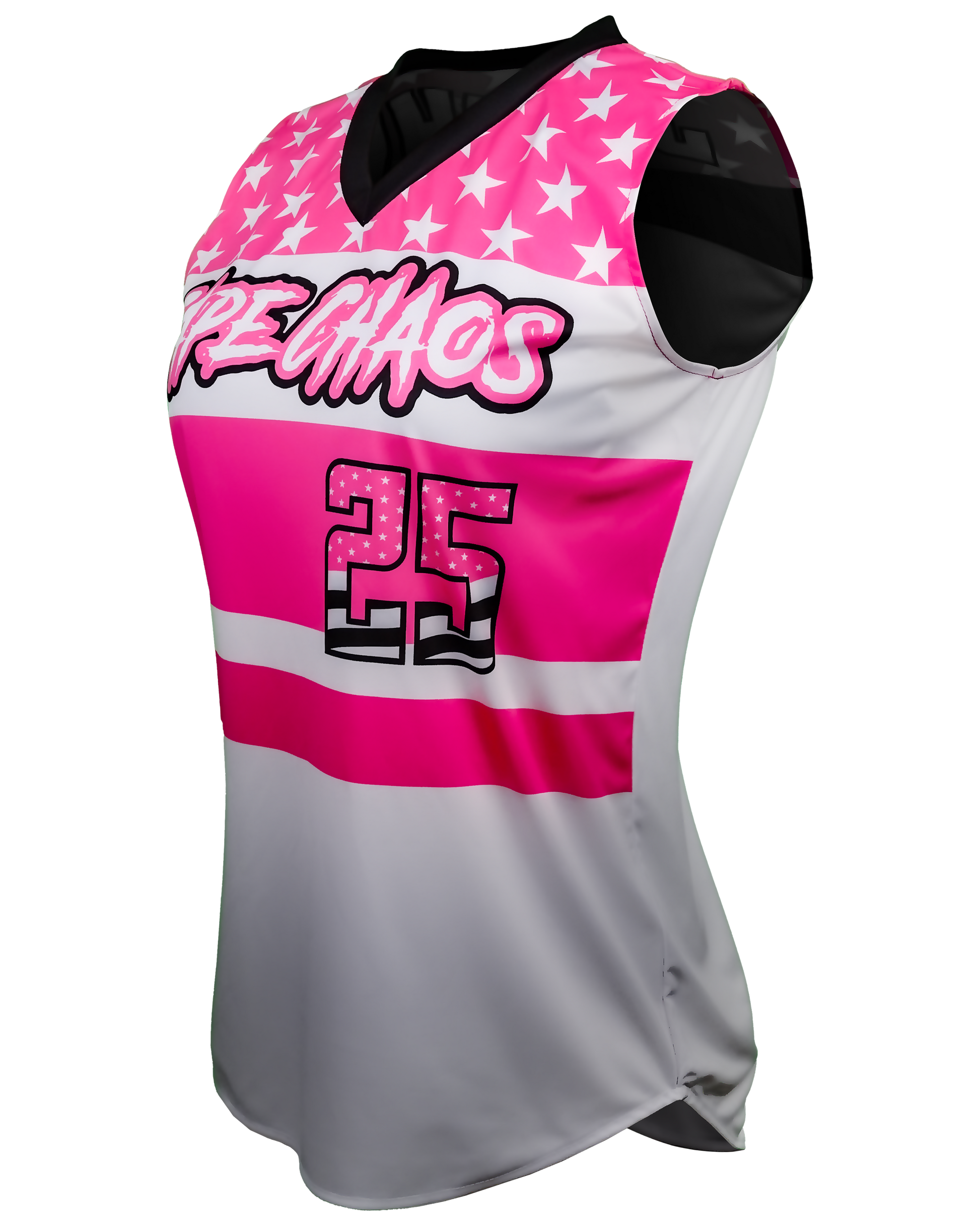 Sleeveless V-Neck Softball Jersey