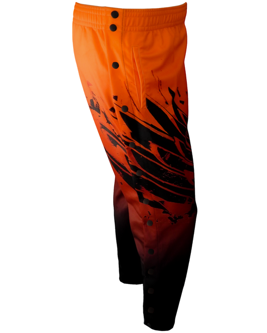 Full Sublimation Tapered Tearaway Warm-Up Pants