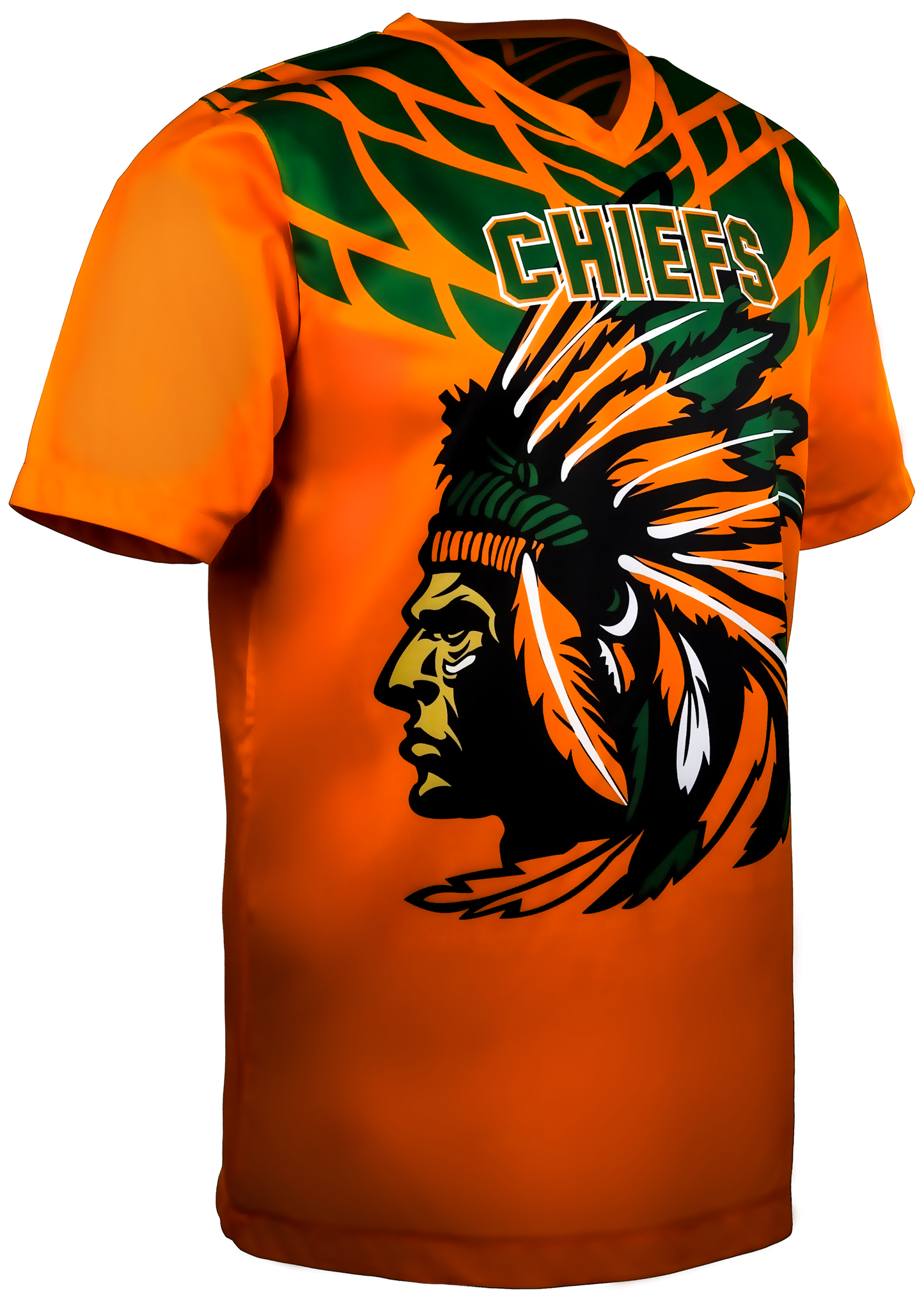 Short Sleeve V Neck Volleyball Tee