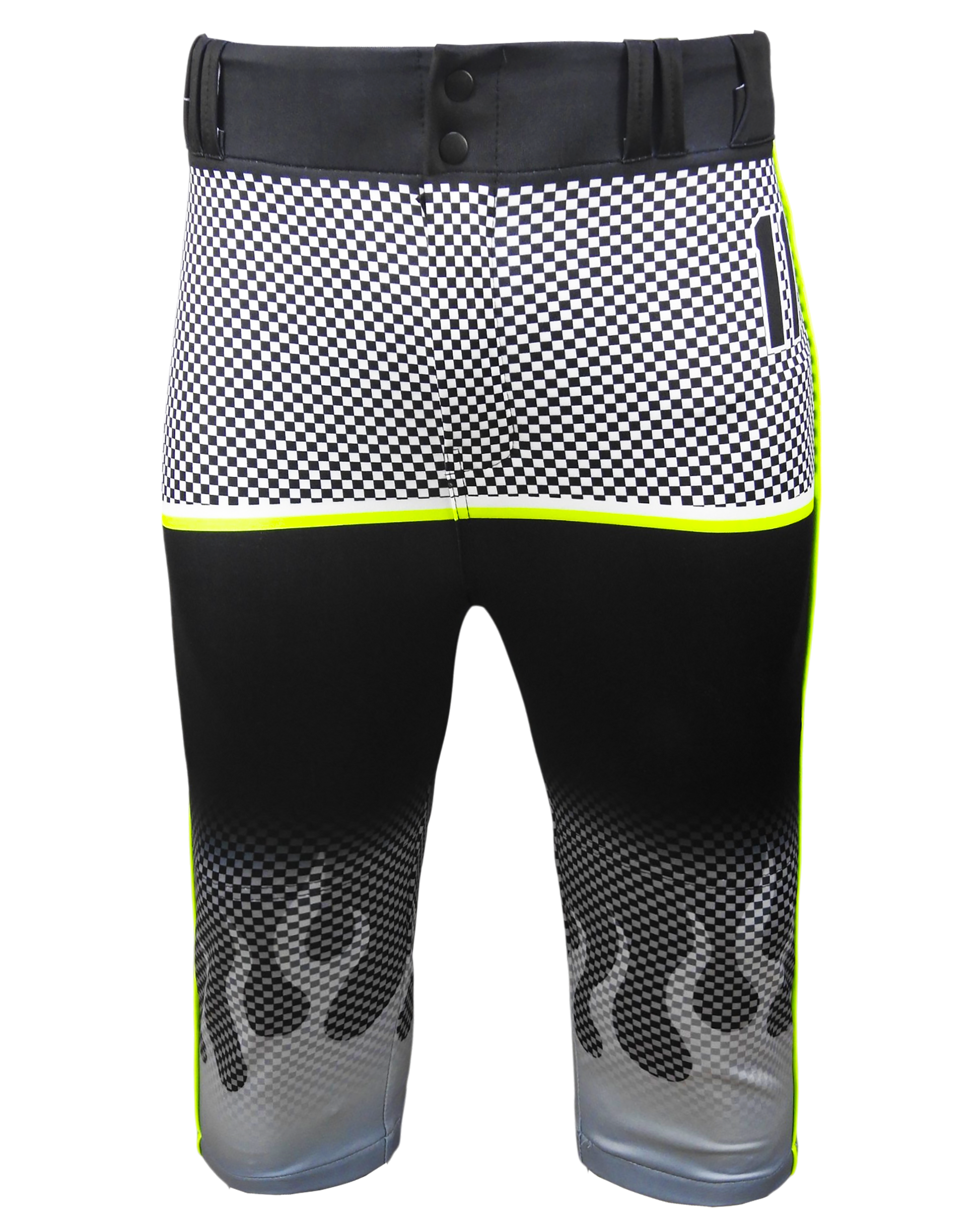 Tapered Knicker Baseball Pants w/ Piping