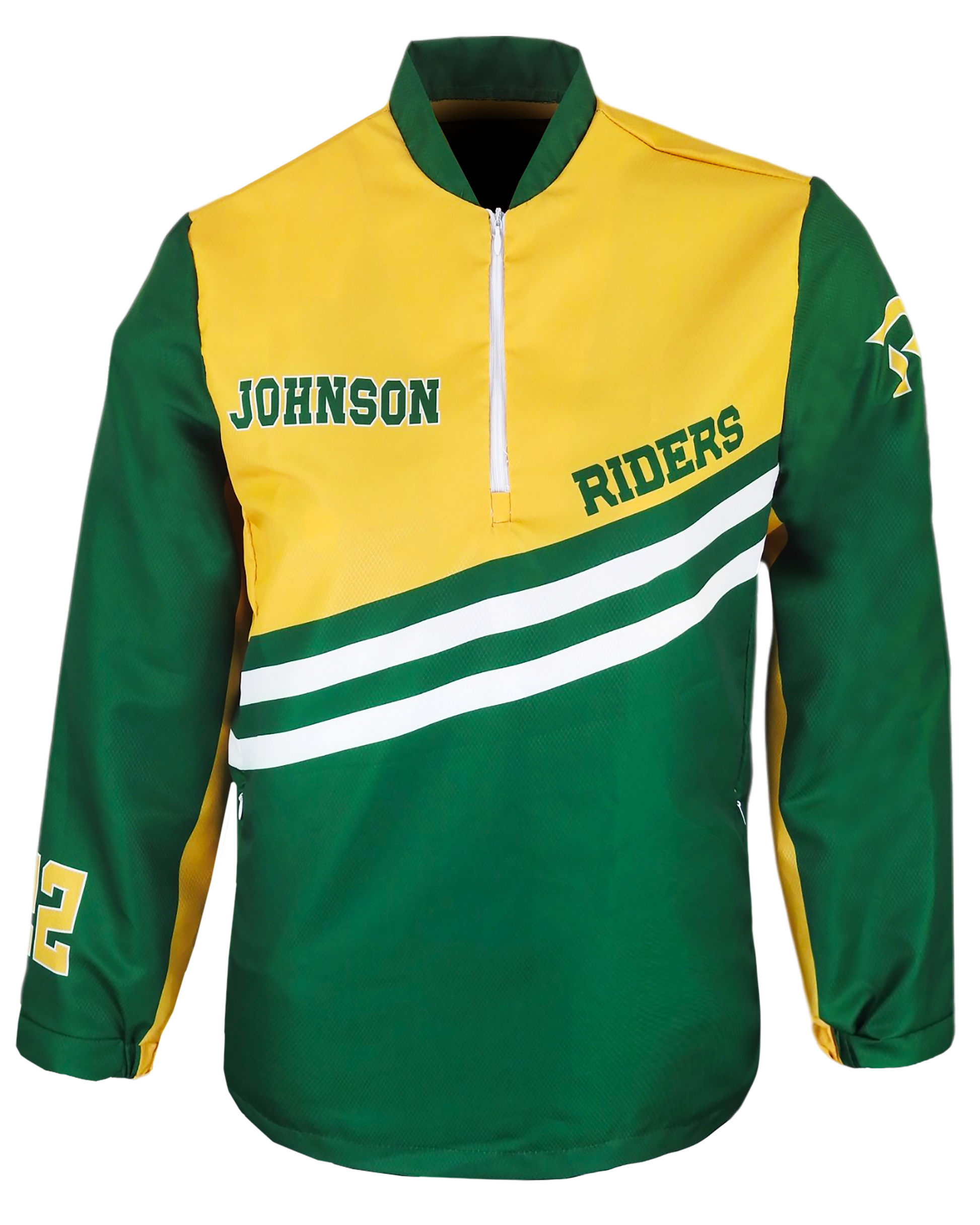 Long Sleeve 1/4 Zip Cage Jacket with Pockets