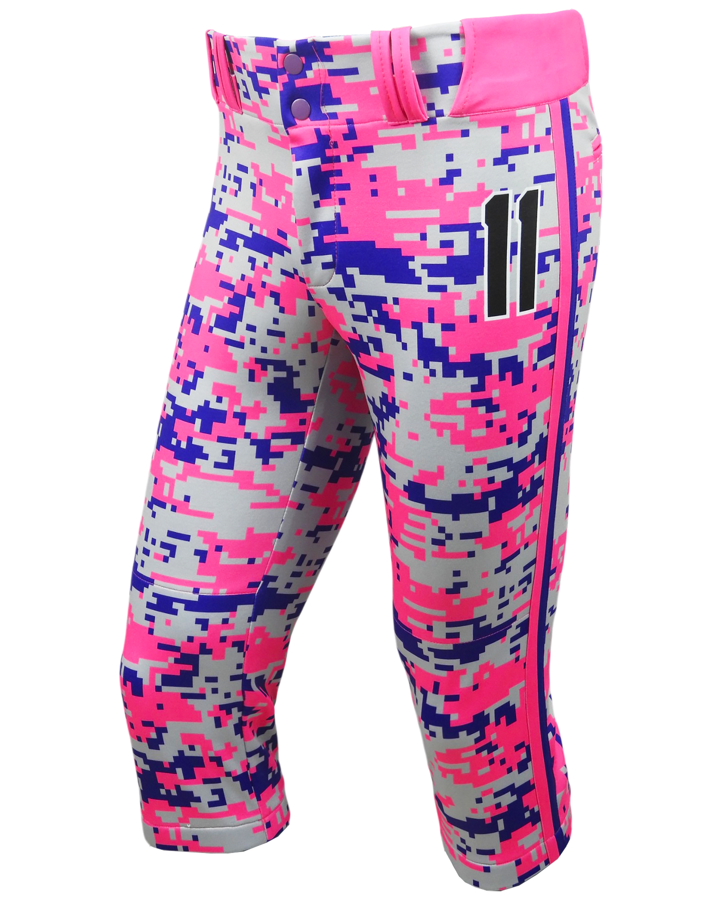 Full Sublimation Tapered Softball Knicker Pants w/ Braiding