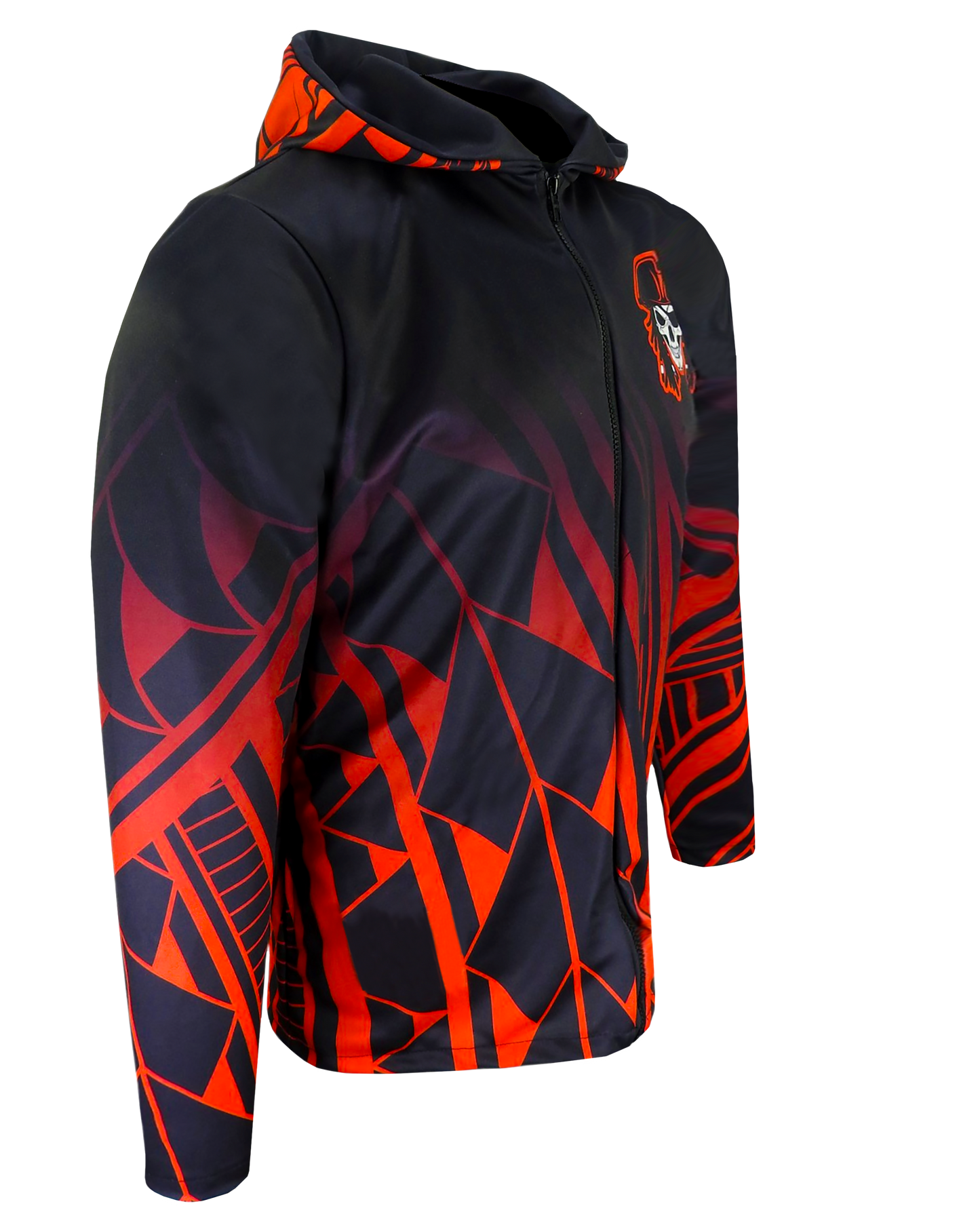 Sublimation Hooded Warm-Up Jacket