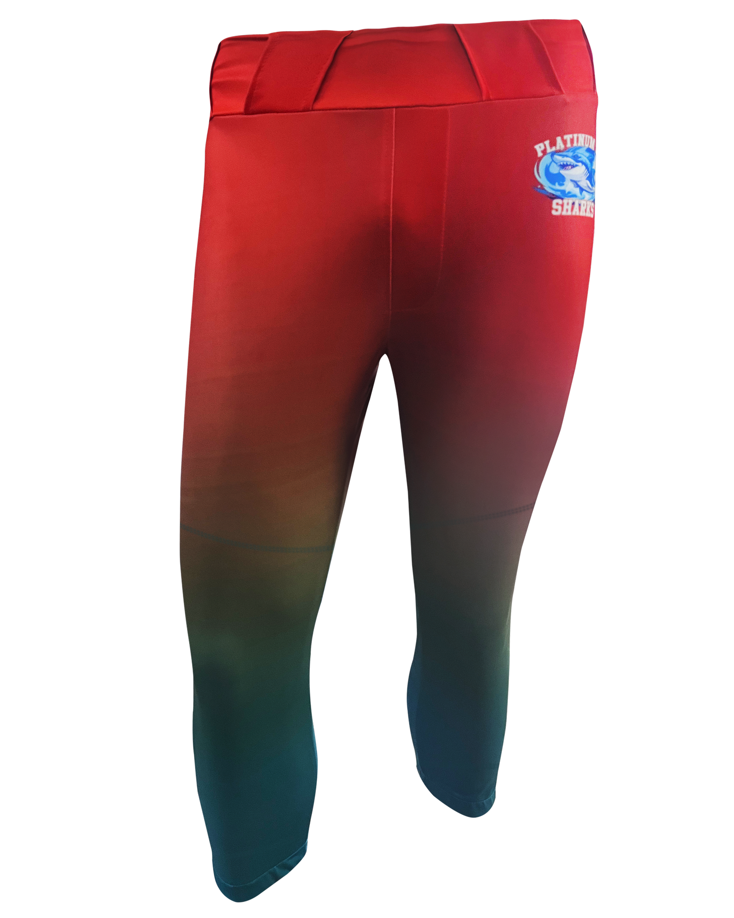 Sublimation No Button Stretch Softball Pants