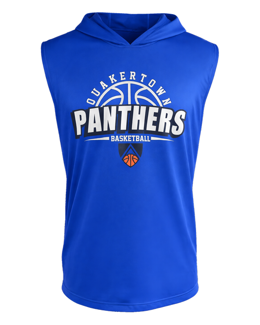 Dyed Sleeveless Lightweight Hoodie