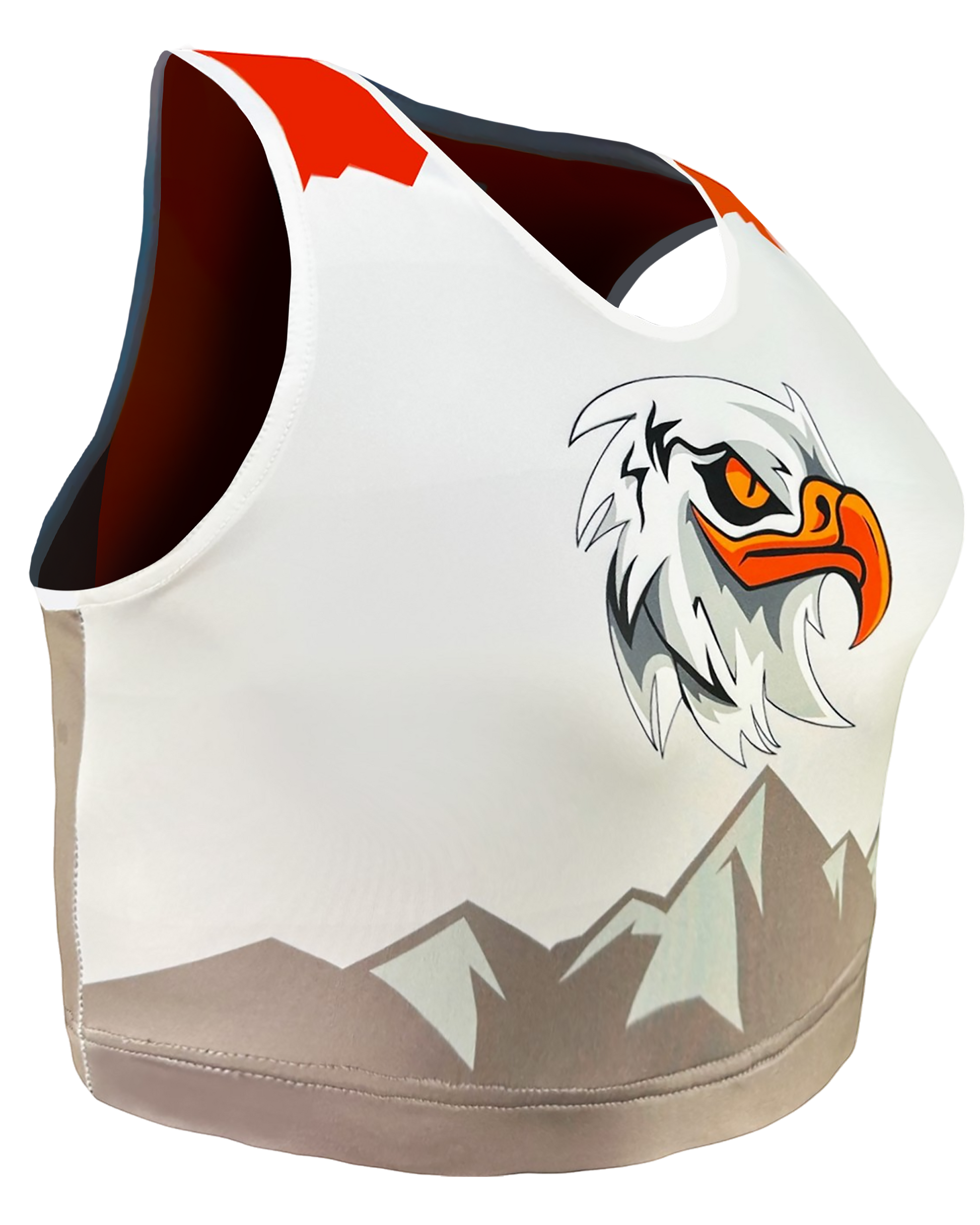 Racerback Crop Top Compression