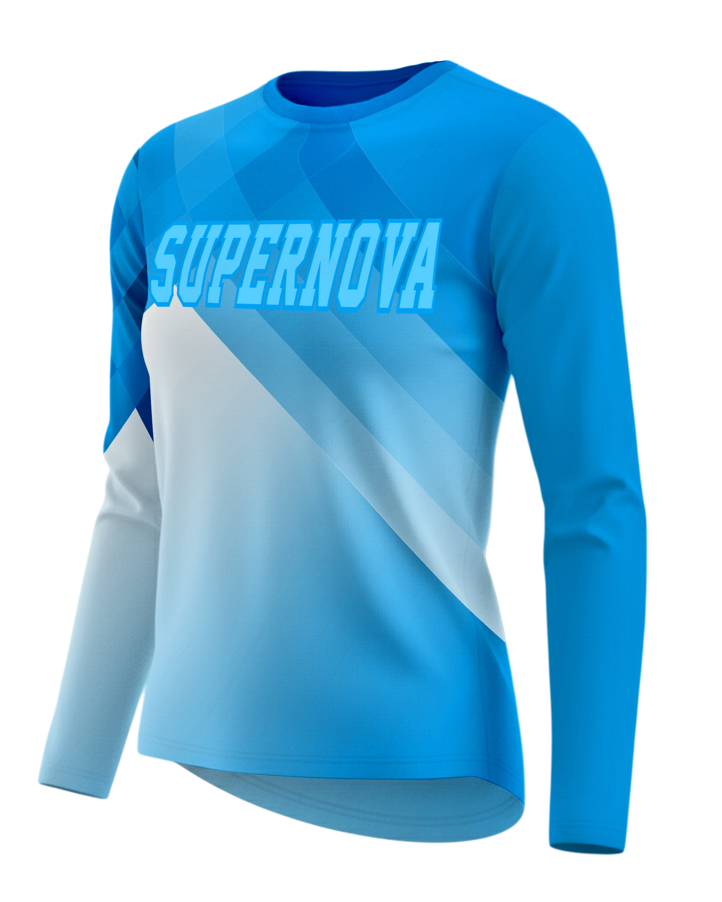 Long-Sleeve Stretch Volleyball Jersey