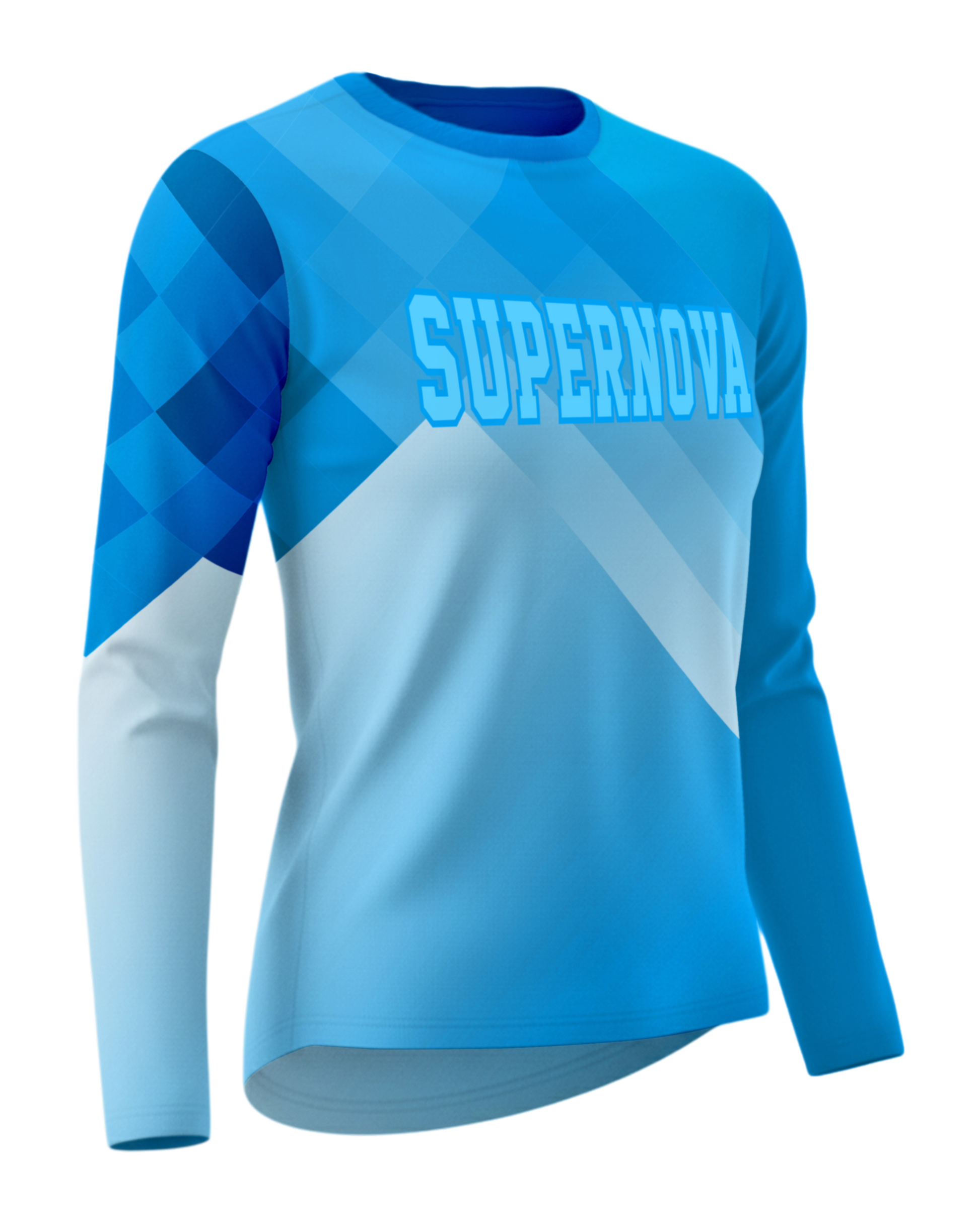 Long-Sleeve Stretch Volleyball Jersey