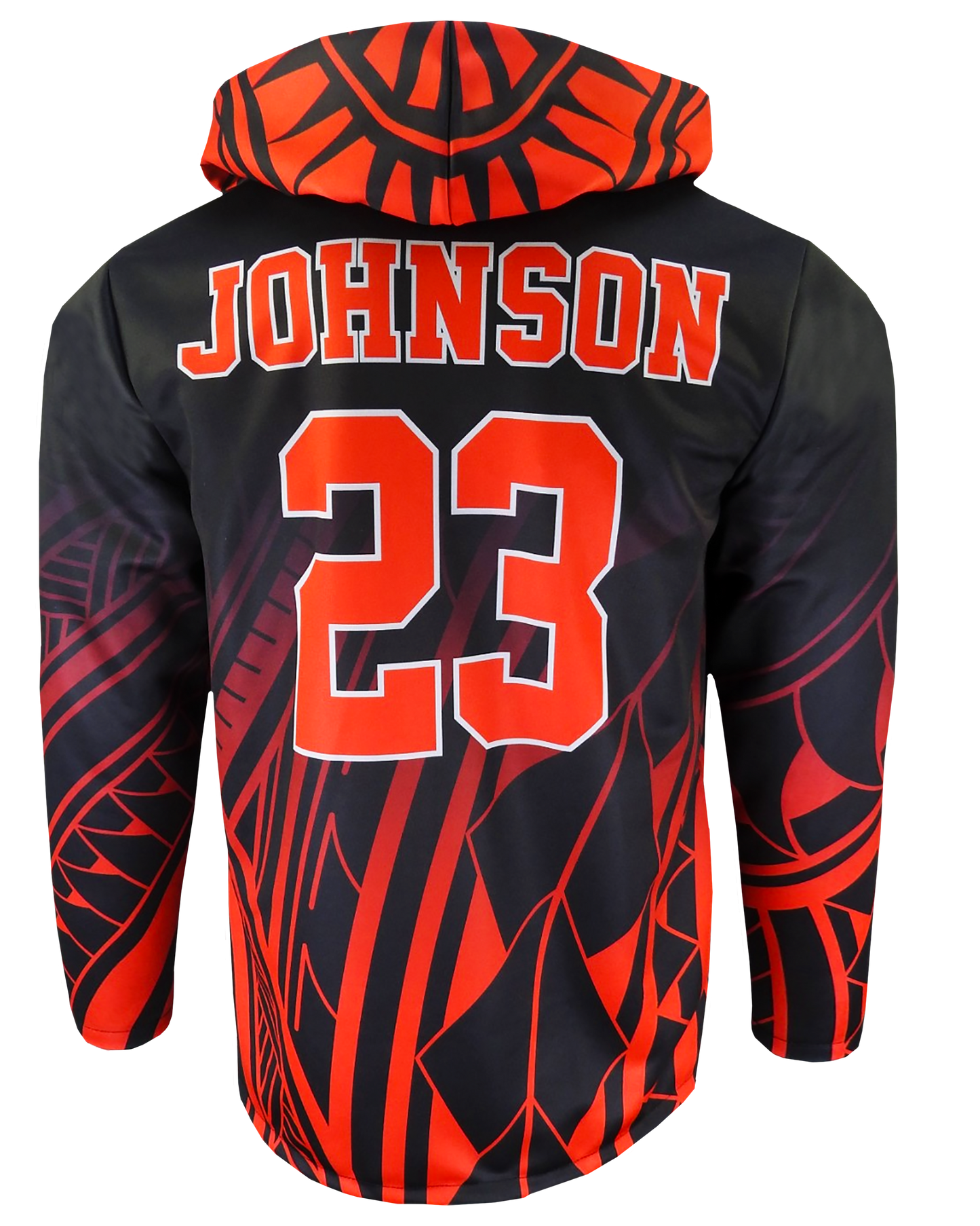 Sublimation Hooded Warm-Up Jacket