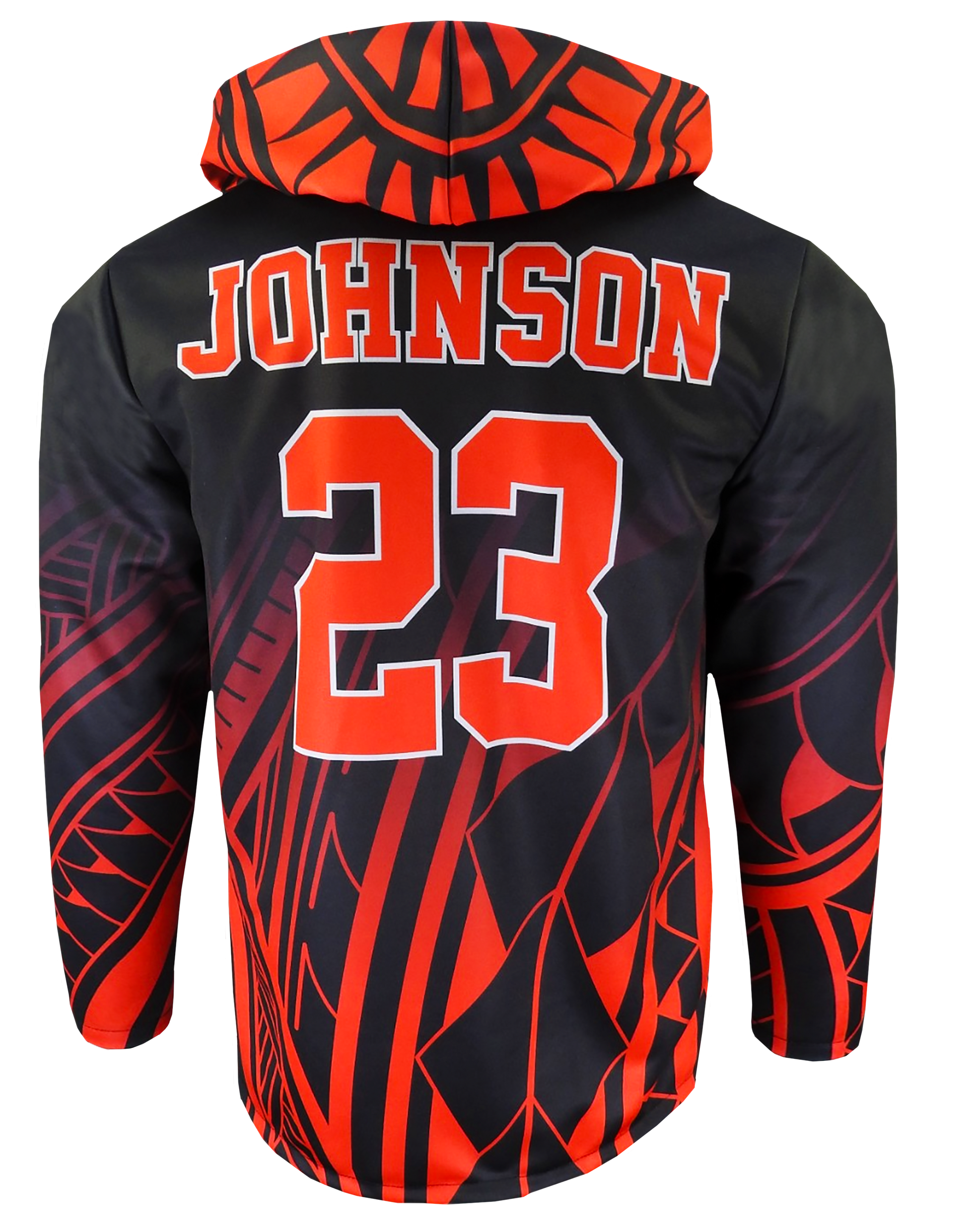 Sublimation Hooded Warm-Up Jacket