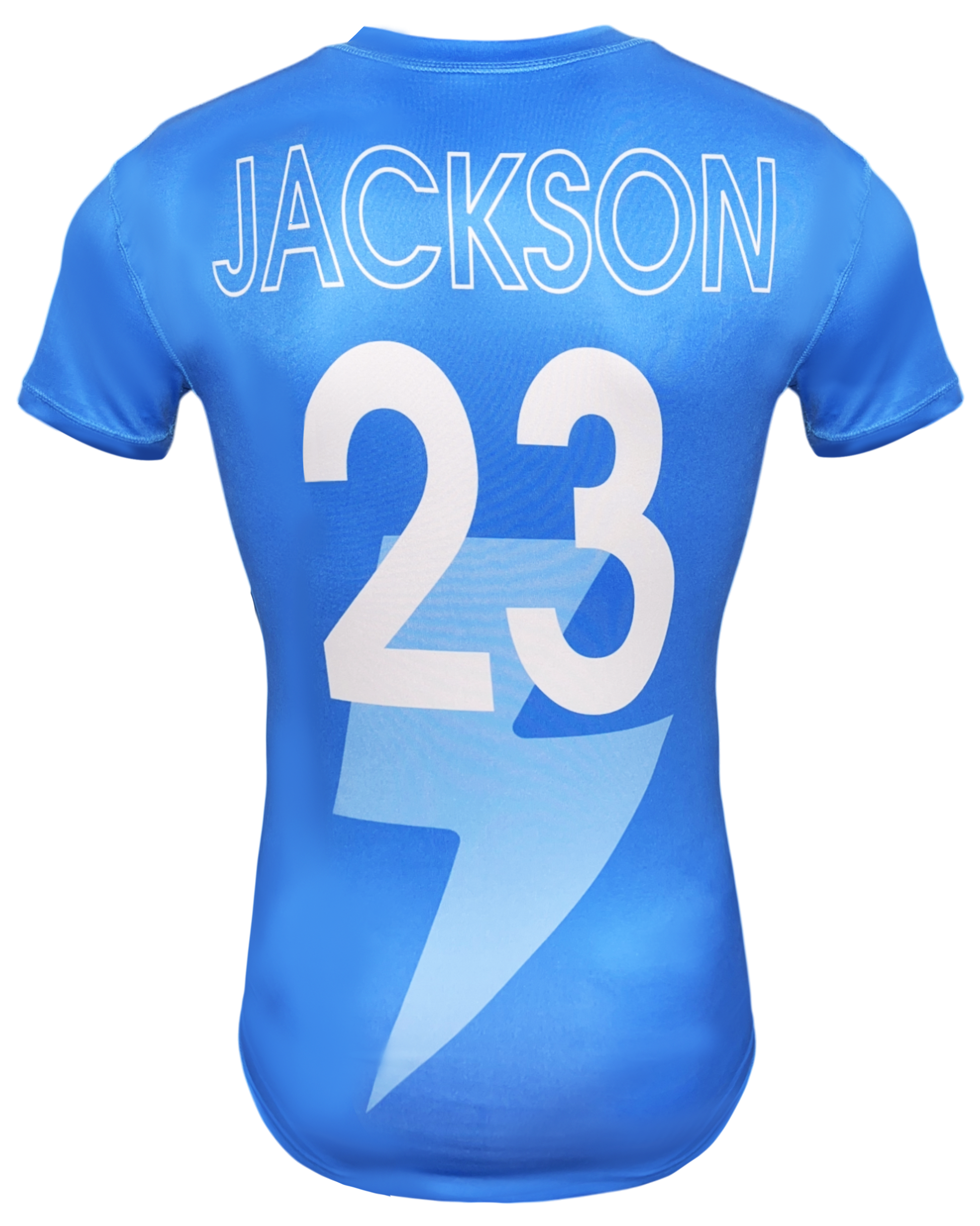 Short Sleeve Compression Flatlock Shirt with Scoop Bottom